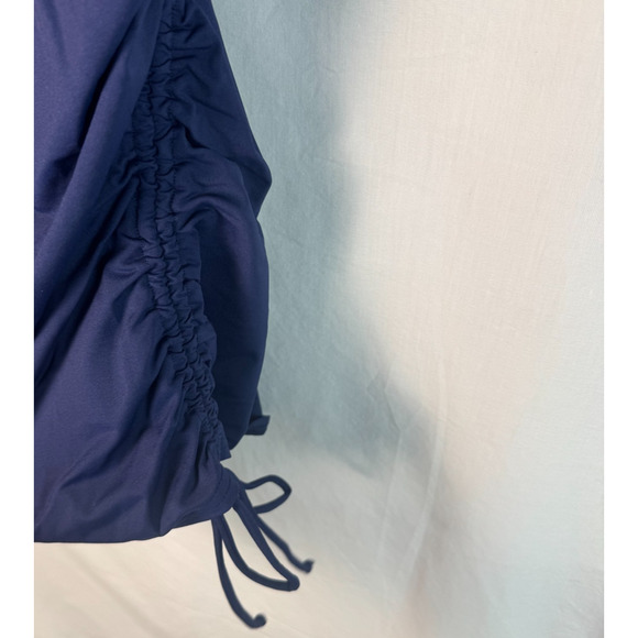 Lands End Tankini Swimsuit 16L/16 Navy Blue - Picture 8 of 8